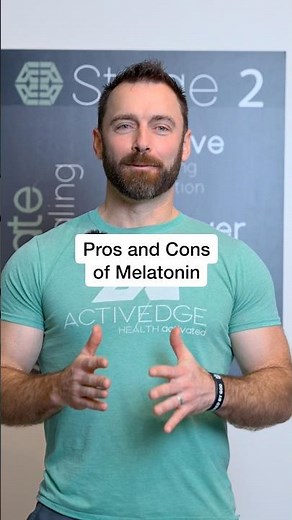 Pros and cons of melatonin! 😴 #melatonin #supplements