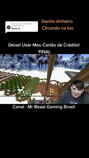 Responder @beastreactbrasil Deixei Usar Meu Cartão de Crédito! Parte Final #fy #mrbeastgaming #mrbeastbrasil