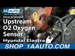 Reemplazo del sensor de oxígeno de la Hyundai Elantra.