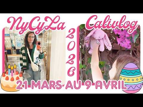 [NYCYLA CALIVLOG] MON ANNIV, SHOPPING, 5K, NOUVELLES LUNETTES, CHASSE AUX ŒUFS DE PÂQUES 🎂