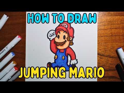 How to Draw Super Mario EASY!