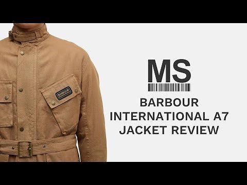 Barbour International A7 Jacket Review: Your Go-To Casual Jacket for Style, Versatility & Durability