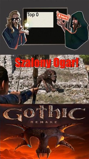 The hardest enemy type? An intelligent beast! #gothic #gothicremake #rpg