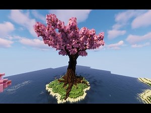 Minecraft Time Lapse 「Sakura Tree」