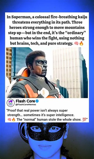 Superman – When Brains Defeated the Beast 🧠🔥