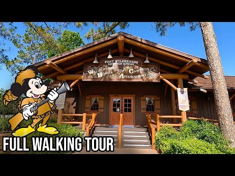 Disney’s Fort Wilderness Resort & Campground Walkthrough 2022 [4K POV]