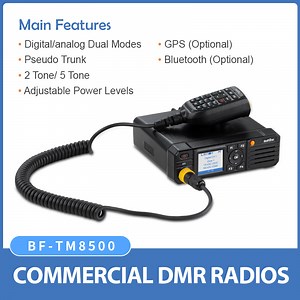 [Hot Item] Bf-TM8500 50 Watts High Power VHF UHF Car Radio Vehicle Mounted Mobile Radio
