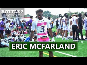 IMG Academy 2028 WR Eric McFarland at Battle Miami 7v7 Tournament | SFE