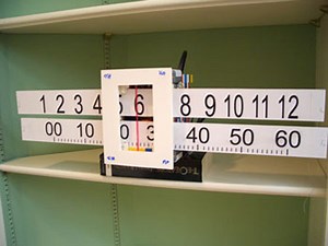 The Slide Rule Wall Clock