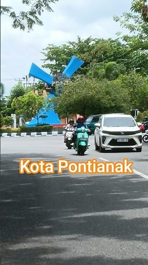 atmosphere of Pontianak city #pontianak