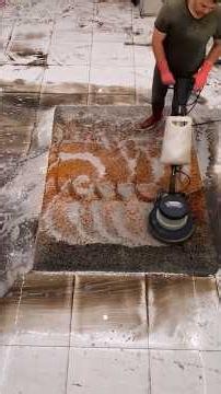 Dirty Floor to Mirror Shine ✨ | Satisfying Tile Cleaning Transformation #shorts