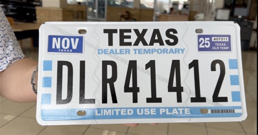 'Every plate is a piece of inventory to us,' car dealership talks on new no paper license plate law