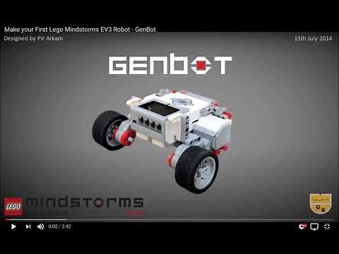 How to program a Lego EV3 Genbot