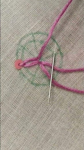 Easy Hand Embroidery Stitches | Flower Design | Embroidery Tutorials #32