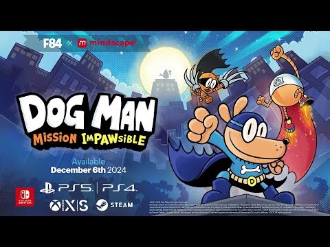 Dog Man, een populair kinderboekenpersonage, krijgt zijn eigen game: Dog Man: Mission Impawsible
