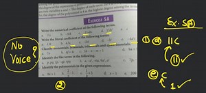 Classify monomials, binomials, trinomials and quadrinomials.... | Filo