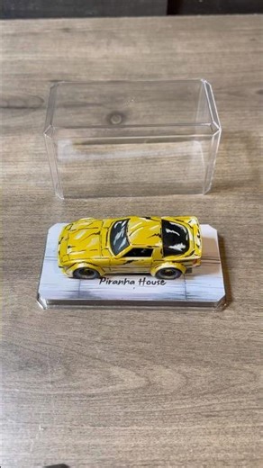 Mazda Rx7 FB Metallic Cartoon paint job #hotwheels #164scale #manga #anime #mazda #164diecasts