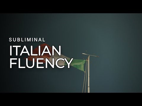 🇮🇹 SPEAK ITALIAN 🇮🇹 — Become Fluent Subliminal [FAST RESULTS ⚡]