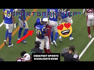 NFL GOOD SPORTSMANSHIP MOMENTS | HD 2