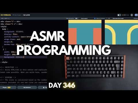 Keyboard ASMR CSS Battle 3rd March