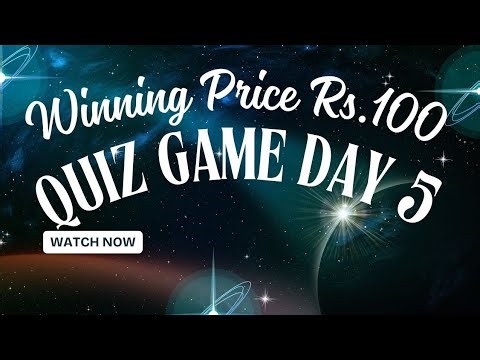 Quiz Game Day 5 Live streaming #game #quiz #live