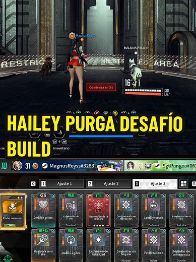 Mejor Build de Hailey para Purga Desafío