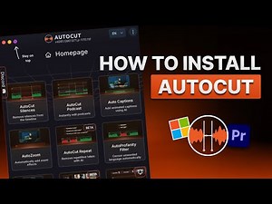 How to install AutoCut for Premiere Pro on Windows (2025)
