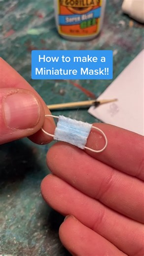 How to Make Miniature Masks Tutorial