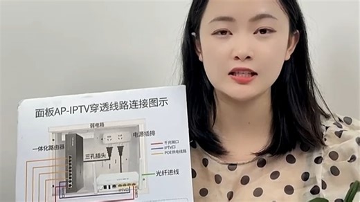 客厅仅一根网线，用TP-LINK AP面板+TPTV组合，一拖多轻松组网，信号稳、画质清，观影不卡顿，老人小孩都满意。
