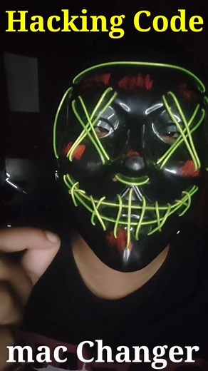 Mac Changer Code For Ethical Hacking This video is for Educational Purpose. I explained you every step. You'll Learn:- ✅ Phone hacking & security ✅ System hacking & security ✅ Website hacking & security ✅ Wireless & Wired Network hacking & security #facebookhack #hackers #hacks #HACKER #cyberattack #hackinstagram #cybersecurity #pubg #Hackathon #pubgmobile #Password #passwordcracking #passwordhacking #vulnerabilities #locationtracker #locationtracking #Location #locationtrack #cyberattack #Cyber