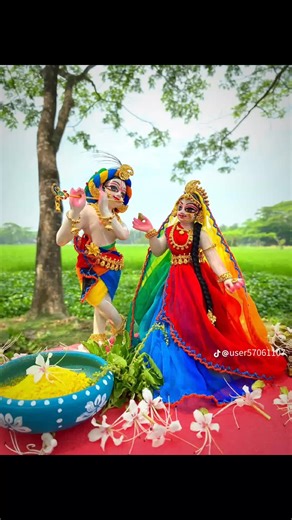 #🙏🙏🌺🌺 হরে কৃষ্ণ হরে কৃষ্ণ কৃষ্ণ কৃষ্ণ হরে হরে হরে রাম হরে রাম রাঁধে রাঁধে #🌺🙏🙏🙏