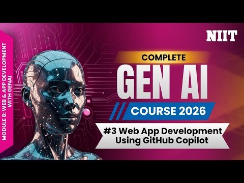 Building Angular Components Using GitHub Copilot | NIIT GenAI Course M8S3