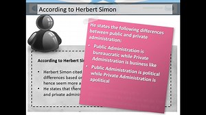 Differentiate between Public and Private Administration
