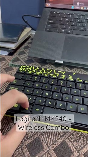 Logitech MK240 - Wireless Nano Keyboard and Mouse with 1000 DPI - Best under 1500 /-