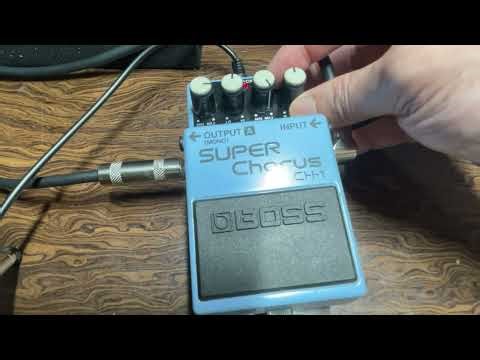 Boss CH‑1 Super Chorus (Easy and Clean!!)