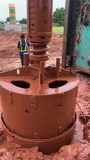 Bored pile 2.00 #เข็มเจาะ #ผุบ่าวไทบ้าน