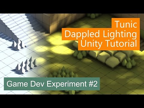 Dappled lighting using light cookies - Unity Tutorial