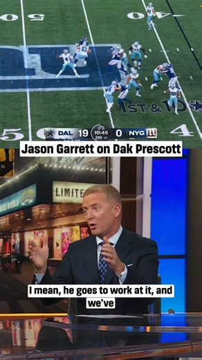 636K views · 3.8K reactions | Jason Garrett thinks Dak Prescott’s decision making has been flawless. Via NFL | Sunday Night Football on NBC | Facebook
