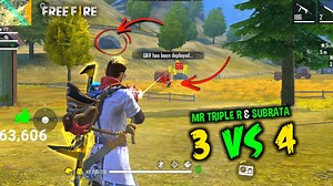 Mr Tripler R with 3 vs 4 Best XM8, Mp40 and Scar Gameplay - Garena Free Fire Email: totalgaming094@gmail.com 📷 Instagram: https://www.instagram.com/totalgaming_official 😂 Discord: http://bit.ly/totalgamingdiscprd 🆔 Free Fire Id Name:- ajjubhai94 (India Region) | Total Gaming