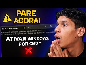 Os Perigos de Ativar o Windows 10/11 por CMD ou Programas Piratas (CUIDADO!)