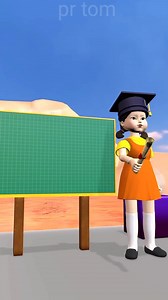 588K views · 8.7K reactions | Squid Game 3 Math Challenges _ Scary Teacher 3D VS Squid Game #comedy #funny #scary #animation | Pr Tom | Facebook