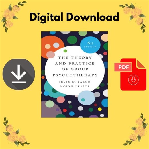 The Theory and Practice of Group Psychotherapy Instant Download Book 6th Edition - Etsy Canada