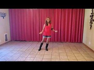 YEAH! Beginner Line Dance (demo).