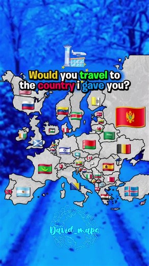 Would You Travel to This Random Country? 🛫 Map Travel Challenge