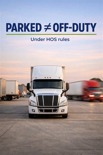 A lot of drivers assume that if the truck isn’t moving, they’re not working. Under HOS rules, that’s not always true — and that misunderstanding shows up in audits more than most people realize. This is where many violations actually begin. #HOSoptima #HoursOfService #TruckDrivers #HOSCompliance | HOSoptima