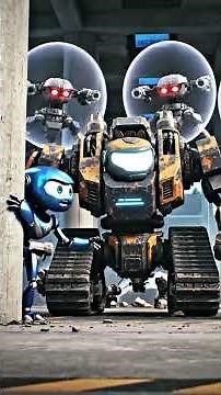 Turbo Titans Machines of Destruction | AI Short Film