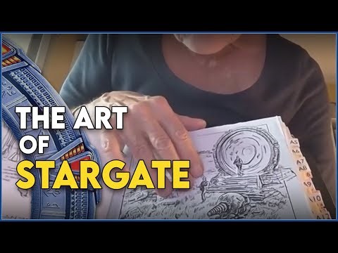 Huge Collection of Stargate's Original Concept Art! (Dial the Gate)