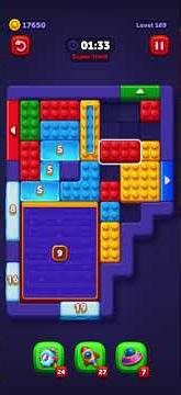Block Out! Level 169 Solution | Color Sort Puzzle Gameplay Walkthrough