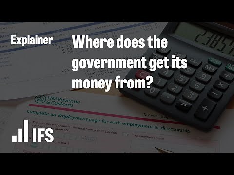 Where does the government get its money from?