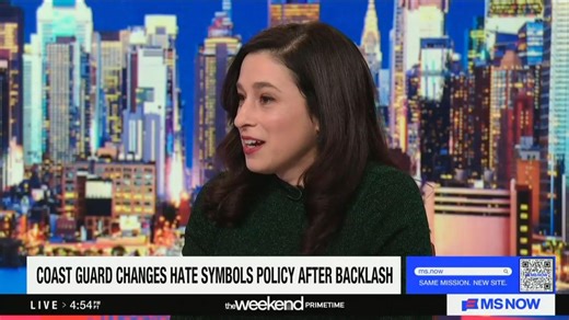MS NOW’s Catherine Rampell Vents Trump Admin Aims to ‘Bring Back’ Hate Speech After Uproar Over Coast Guard’s Designation for Swastikas